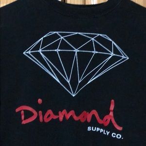 Diamond Crew Neck Sweatshirt